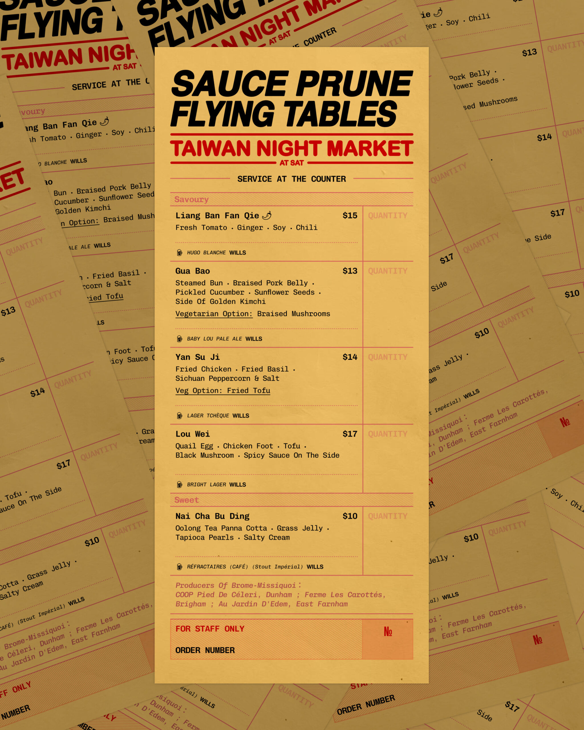 taiwanese market menu